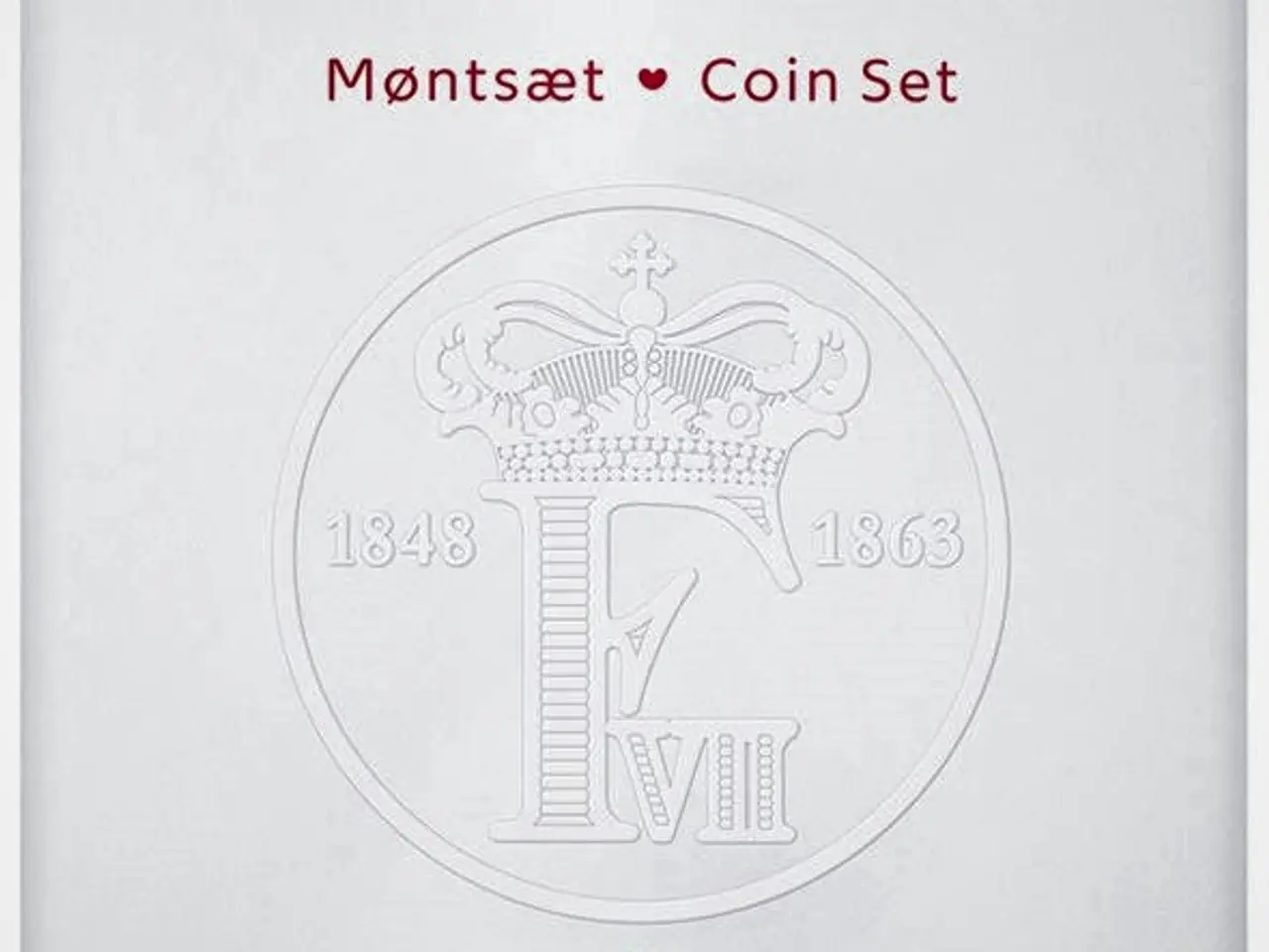 Billede 4 - DET KGL MØNTSÆT 2015 Med FREDERIK VII Monogram