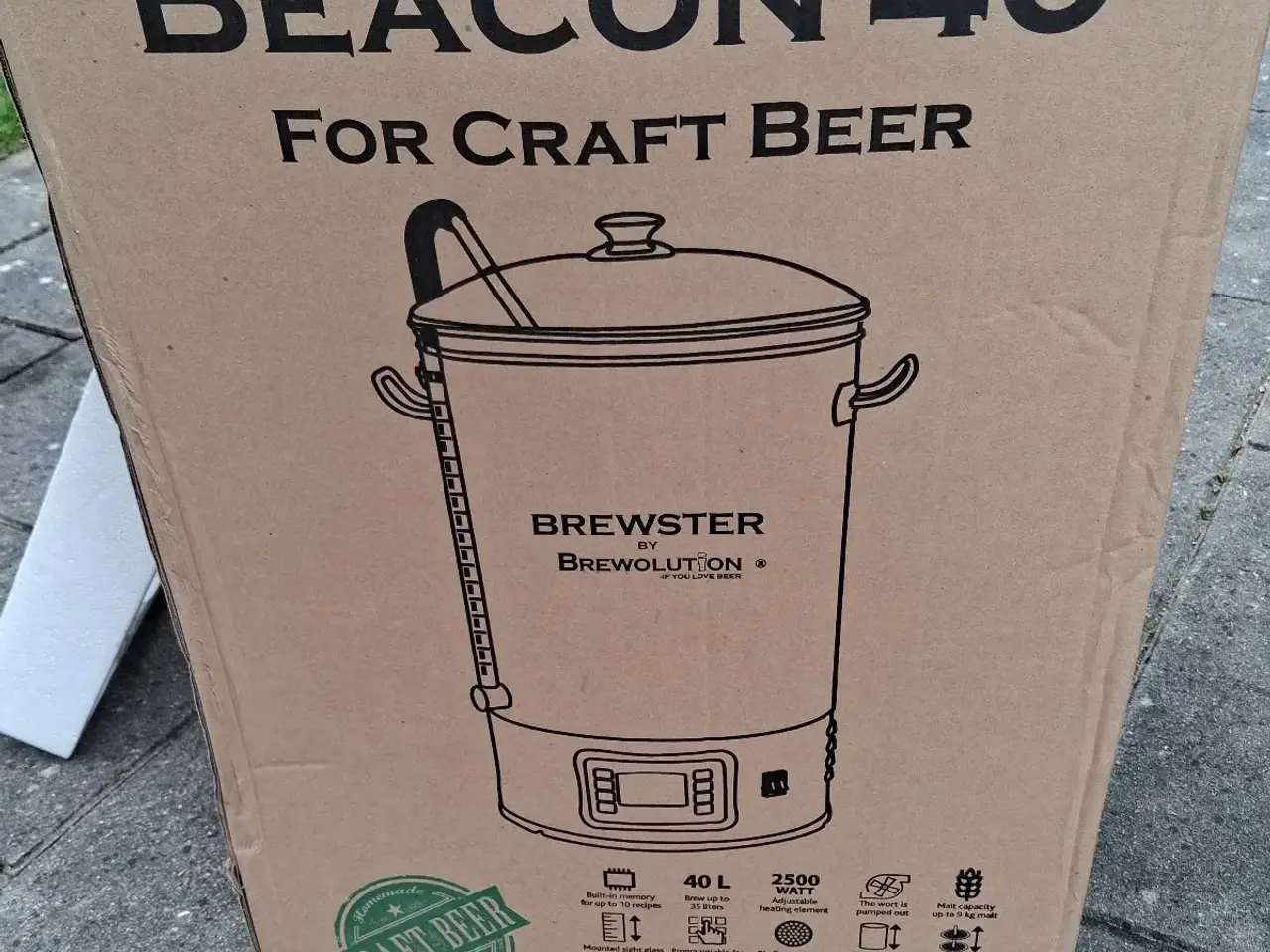 Billede 2 - Brygudstyr, Brewster Beacon 40
