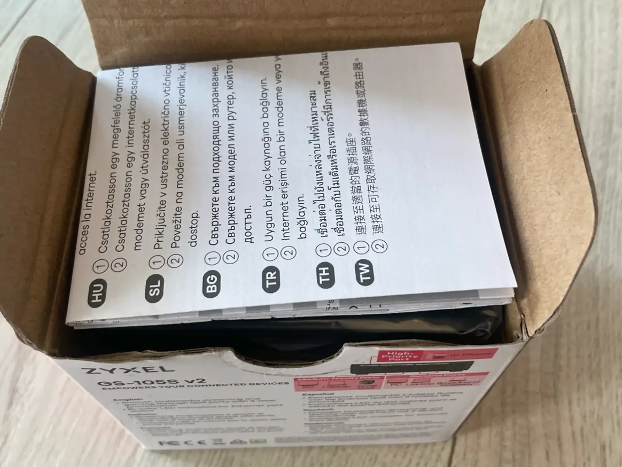 Billede 3 - ZyXEL Switch GS-105S v2, med 5 porte. Ny