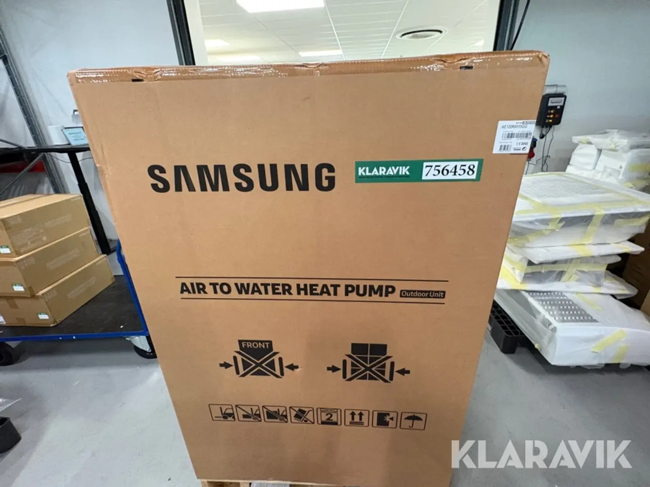 Billede 7 - Varmepumpe Samsung AE120RXYDGG 12 kW monoblok udedel