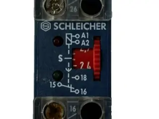 Schleicher KZT11 Timer relæ 230VAC 0.15-3s Time