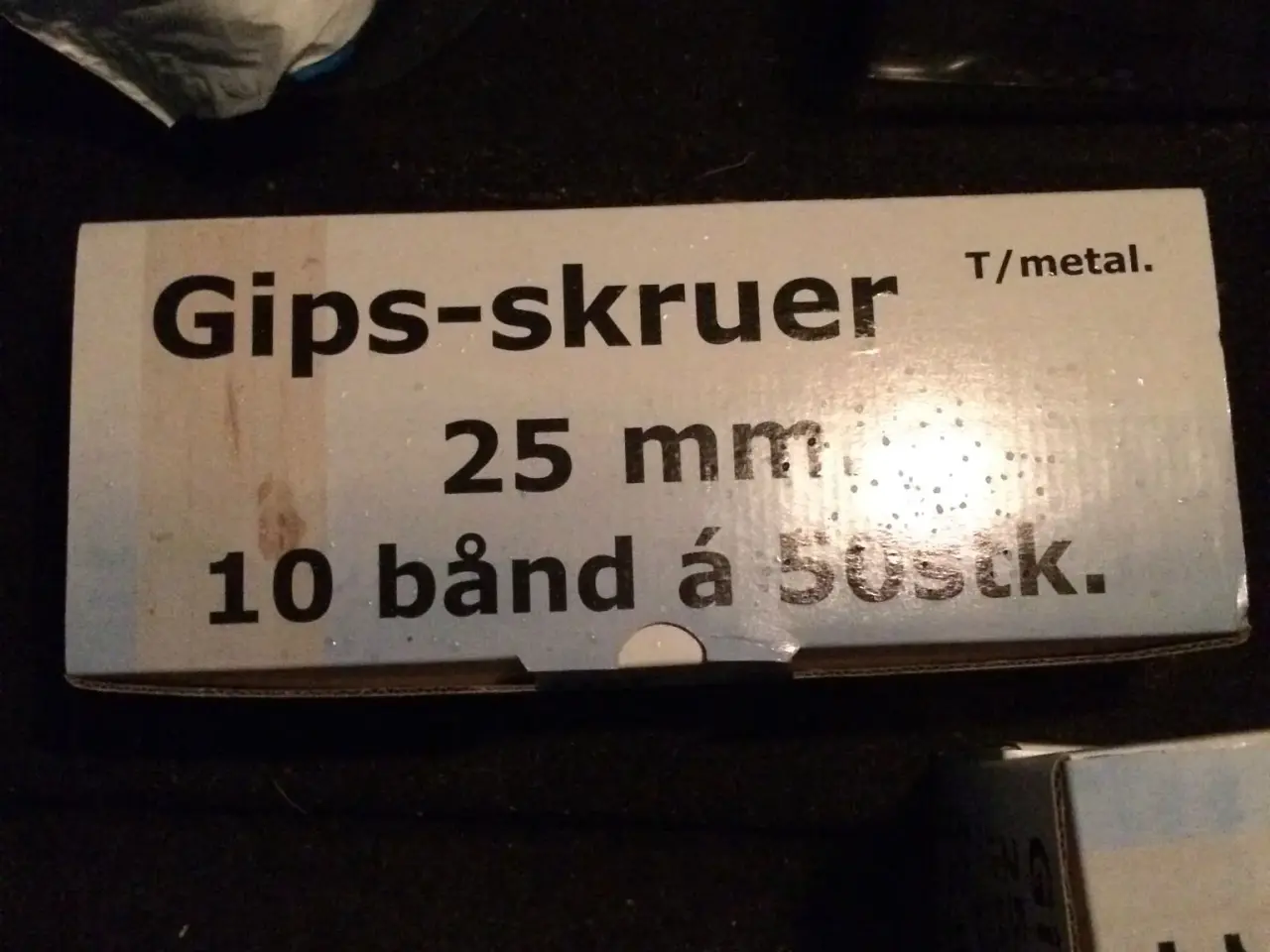 Billede 1 - Gipsskruer til metal