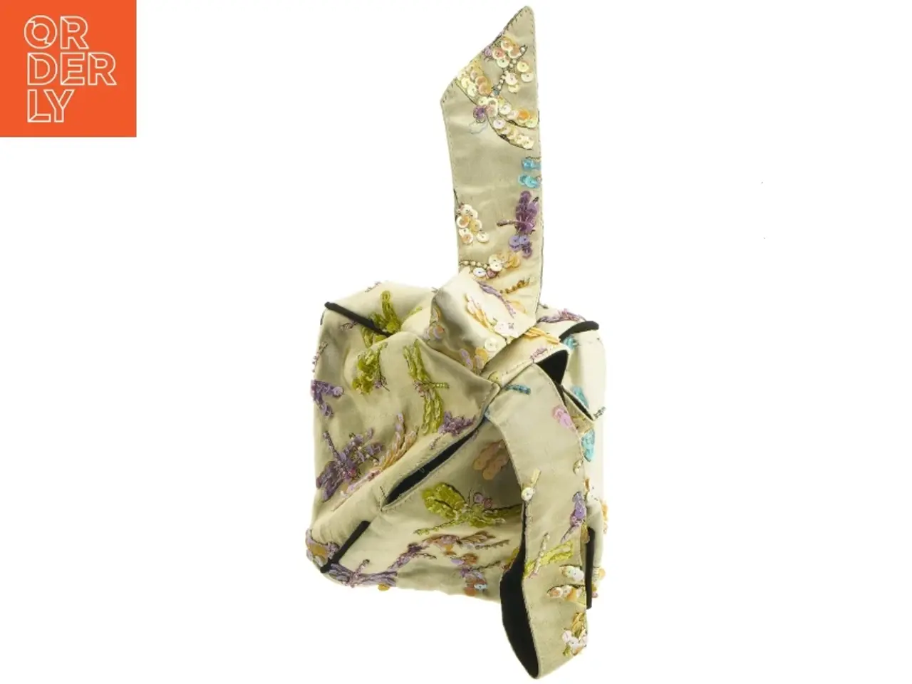 Billede 5 - Broderet stoftaske (str. 15 x 15 cm)