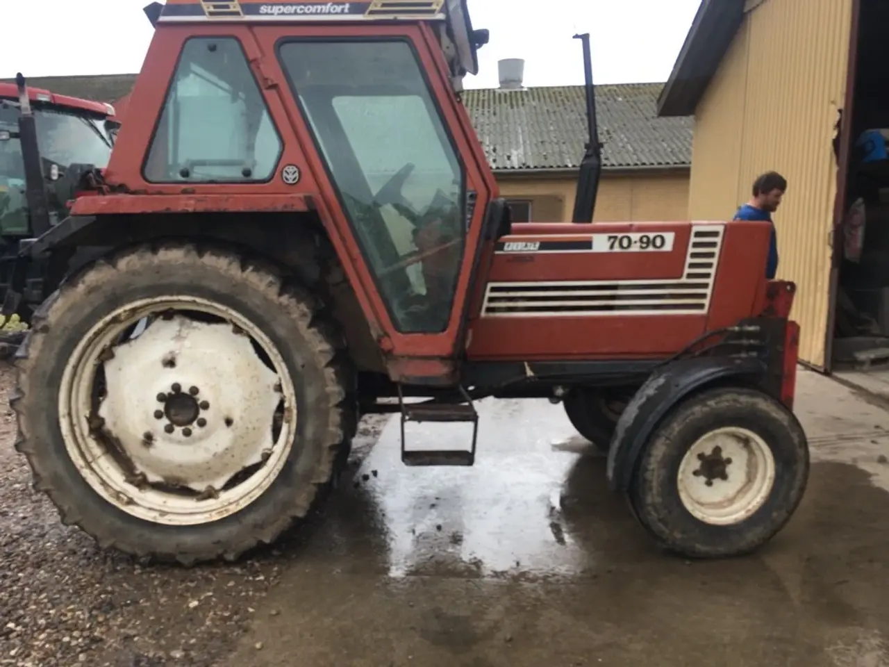 Billede 2 - Fiat 70-90 med tvillingehjul 6310 timer