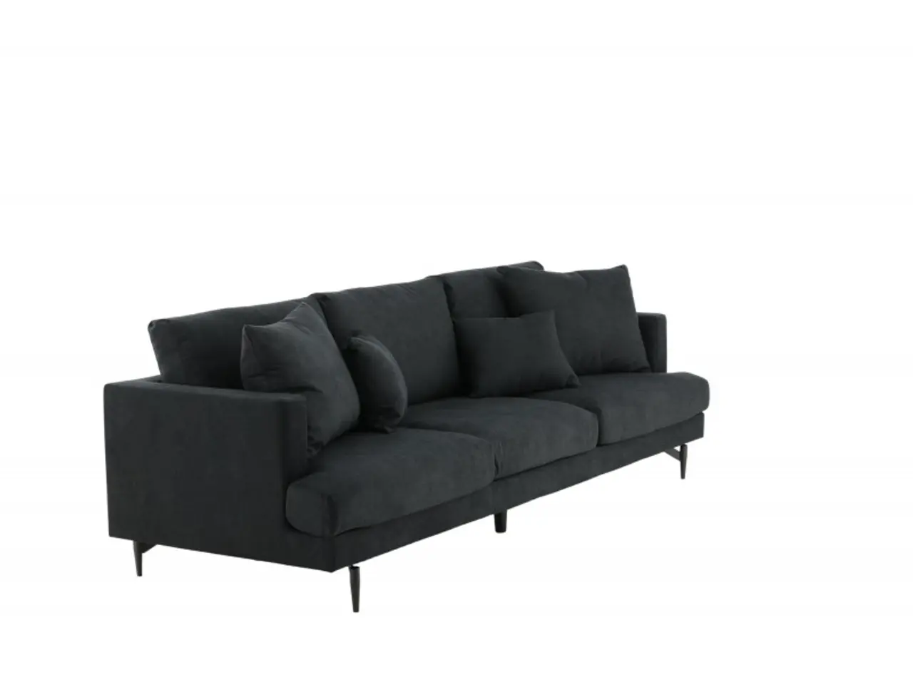Billede 6 - Sofia 3 personers Sofa - Sort