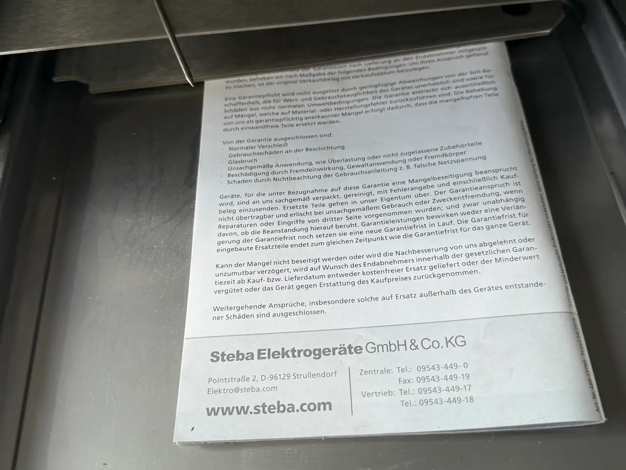 Billede 5 - elektrisk high-heat steakgrill. STEBA  PS E2600 Devil's XL Heaven