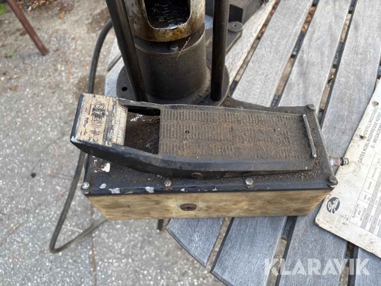 Billede 9 - Hydraulisk slangepresser Gates K2503