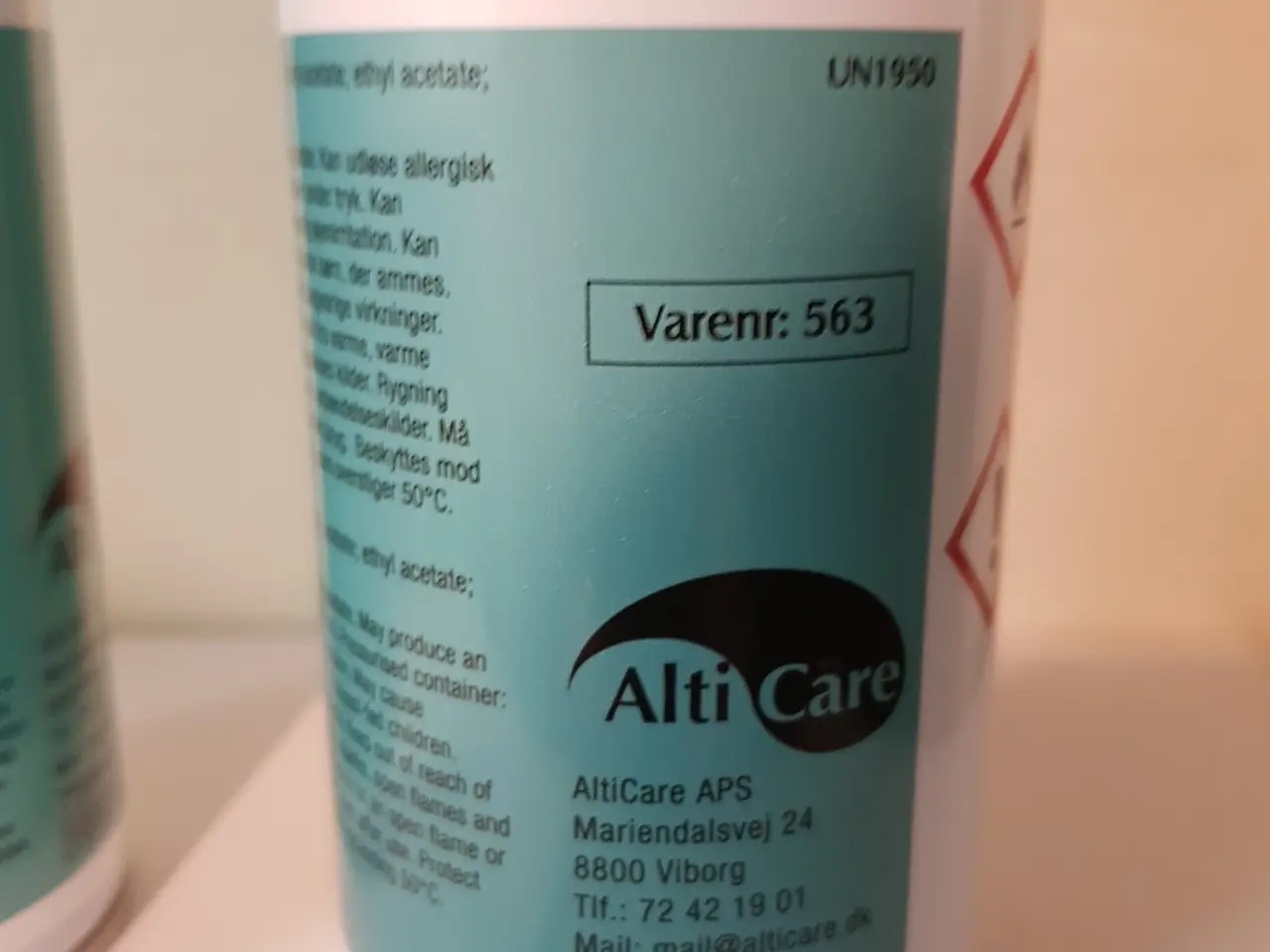 Billede 3 - Markeringsspray 750 ml i gul og hvid