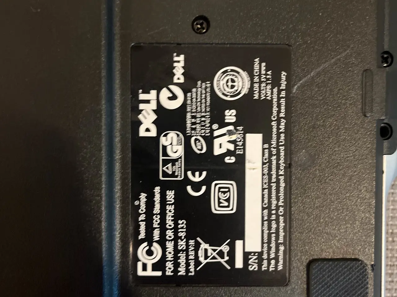 Billede 4 - Dell tastatur SK-8135 med 2 USB-porte