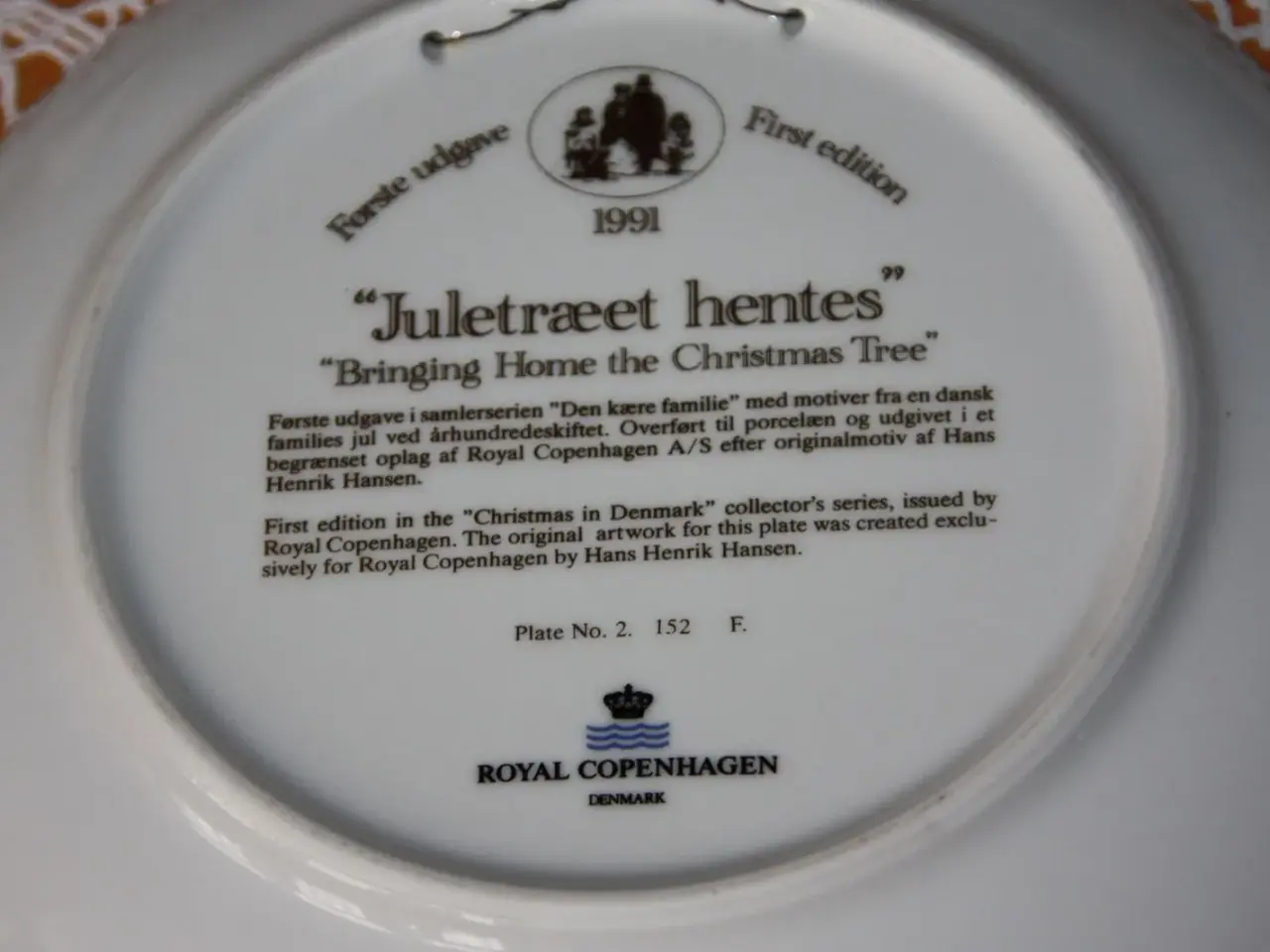 Billede 3 - Royal Copenhagen Den kære familie 