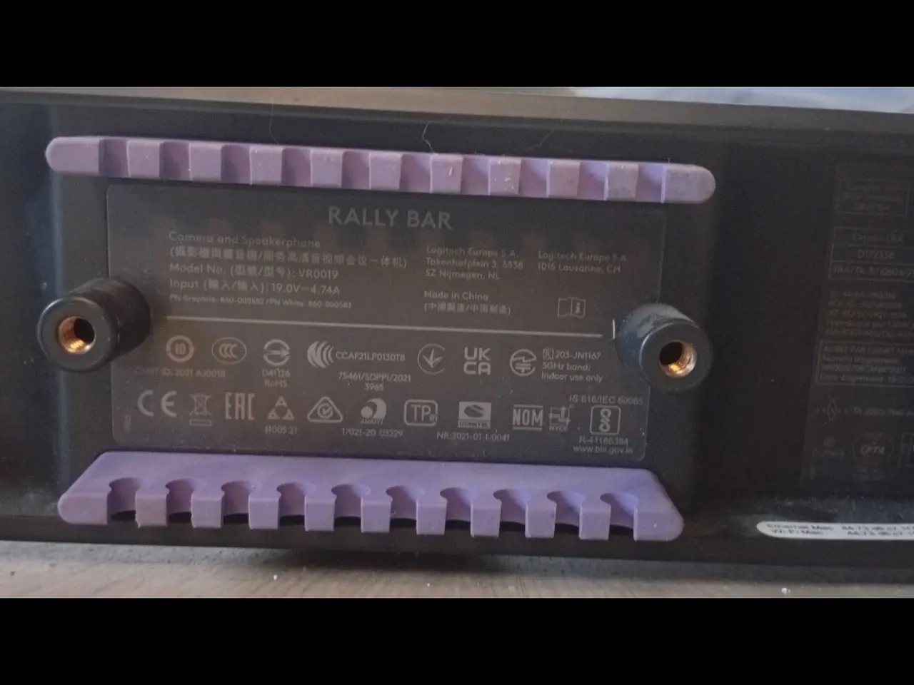 Billede 2 - Logitech Rally Bar, grafit EU