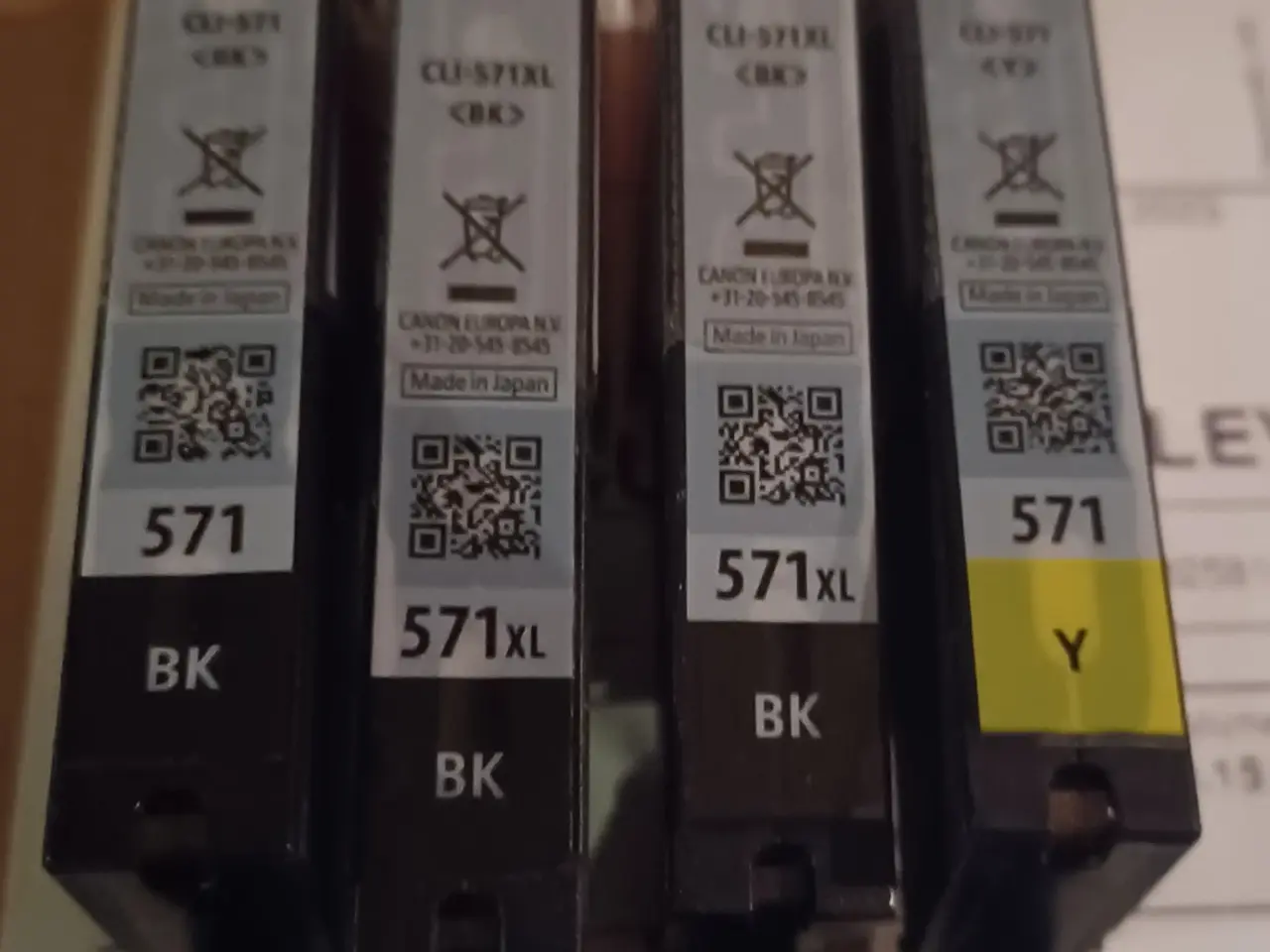 Billede 1 - Nye originale patroner 570+571