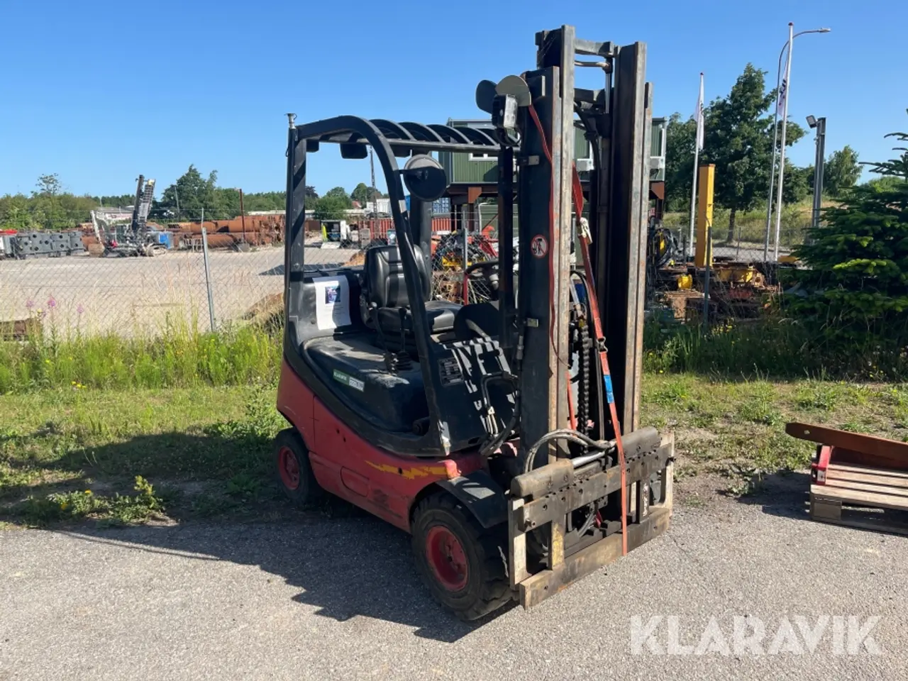 Billede 4 - Gaffeltruck på gas Linde H18T-03
