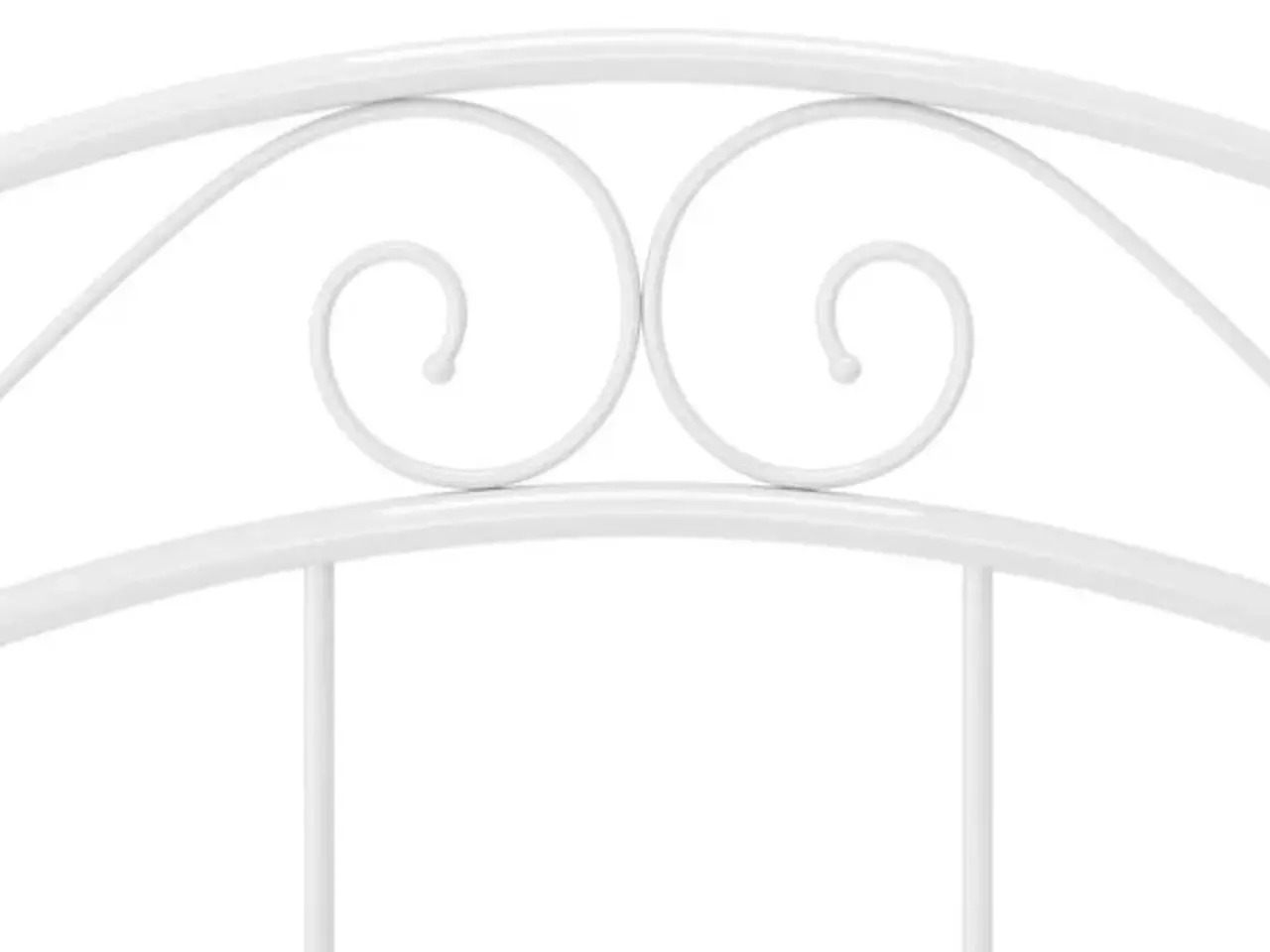 Billede 8 - (Fabriksny) Sengestel 90x200 cm metal hvid
