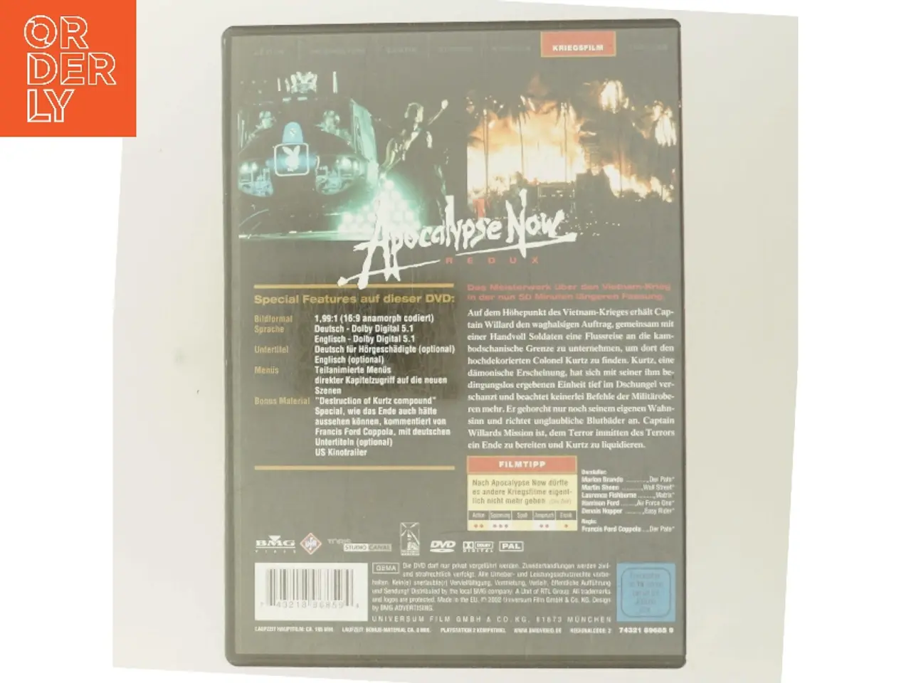 Billede 3 - Apocalypse Now Redux med Marlon Brando (DVD)