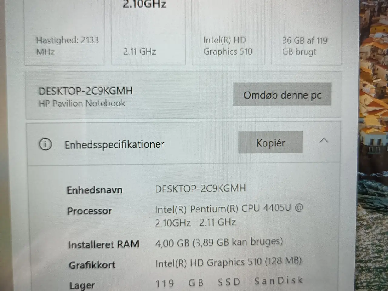 Billede 3 - Hp bæbar med windows 10