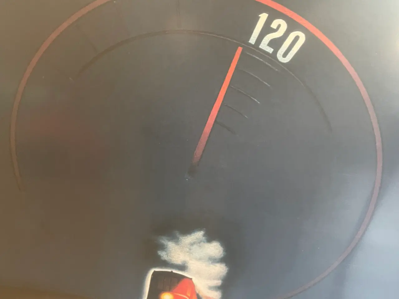 Billede 4 - DSB 120 Lyntogsplakat 62x100cm.
