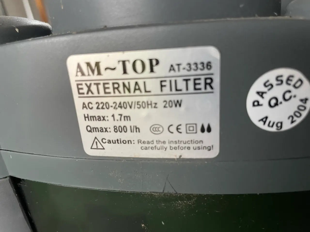 Billede 3 - Akvarie pumpe AM - top AT-3336