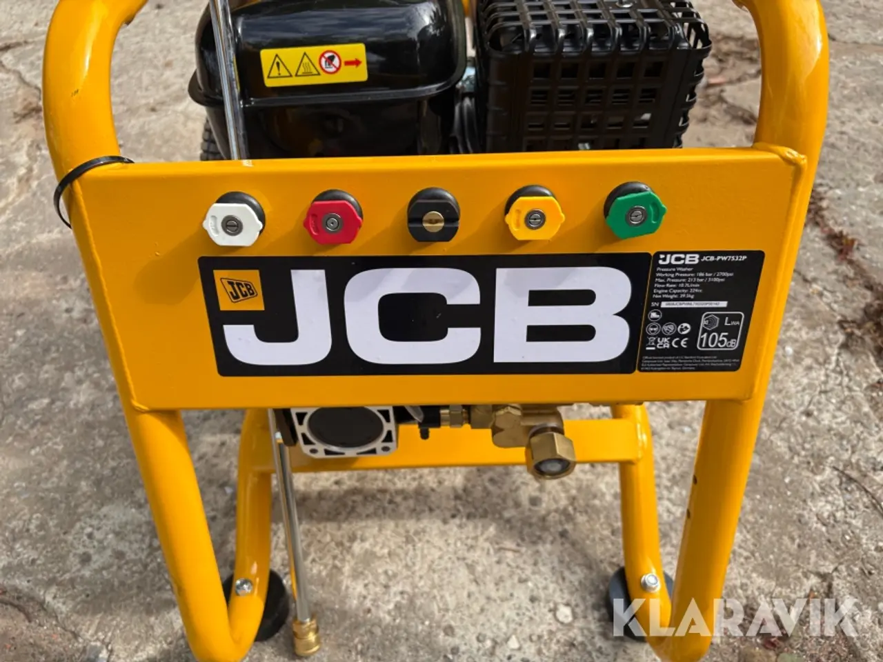 Billede 10 - Benzindrevet højtryksrenser JCB JCB-PW7532P