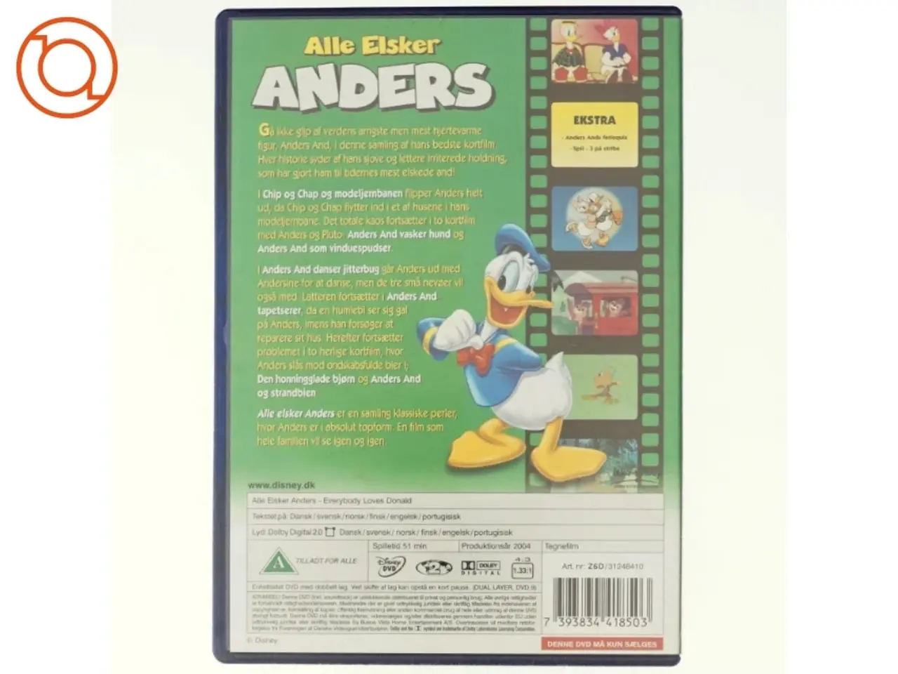 Billede 3 - Alle elsker Anders fra Walt Disney