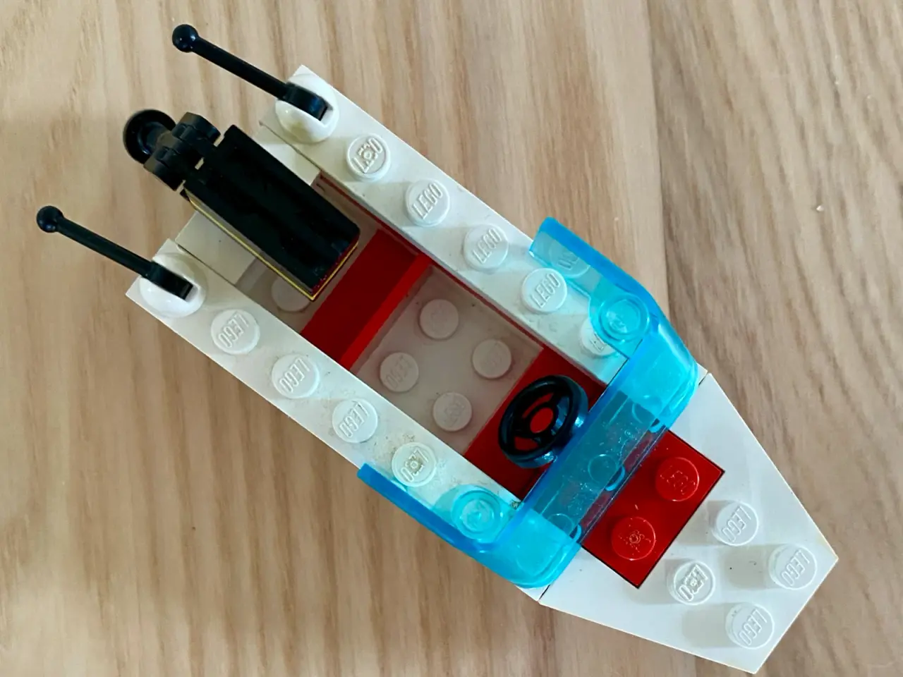 Billede 2 - Lego 1662 Speedbåd/motor båd fra 1990