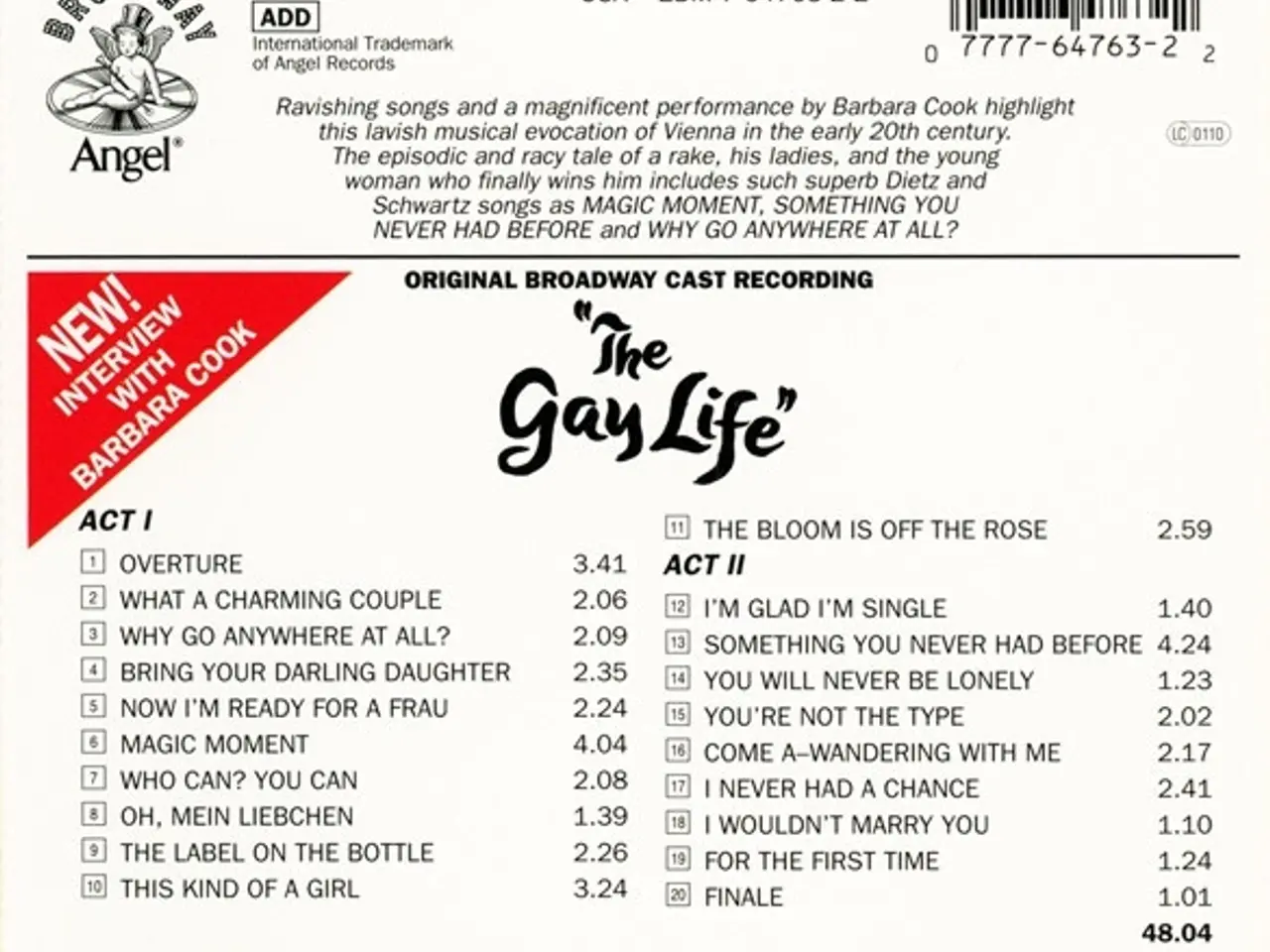 Billede 2 - Diverse kunstnere – The Gay Life (Original… – CD