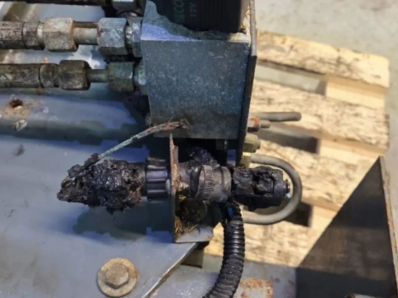 Billede 12 - Massey Ferguson 7278 Gearvælger Konsol 45140009