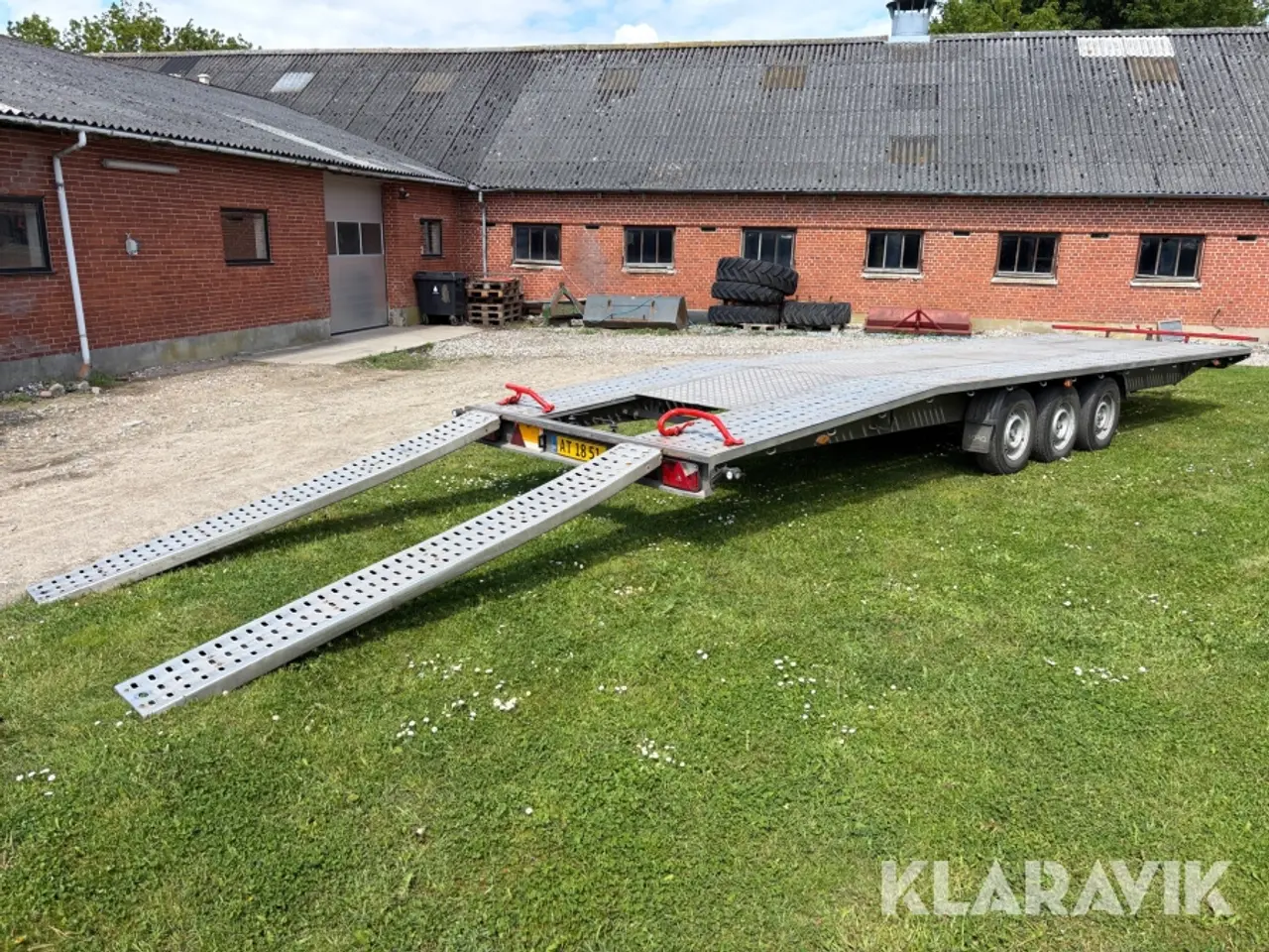Billede 3 - Autotrailer Boro 3500kg - 3 akslet