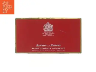 Benson & Hedges cigaret etui (str. 14x7,5x2,5 cm)