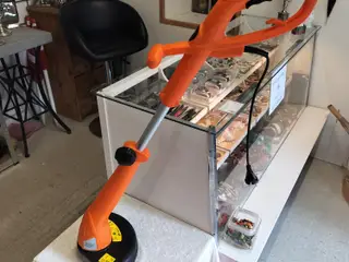Græstrimmer elektrisk er meget lidt brugt.