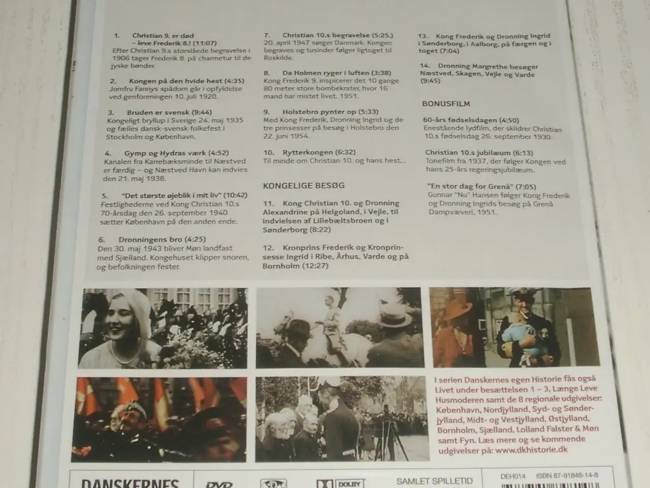 Billede 2 - DVD, Danskernes egen historie