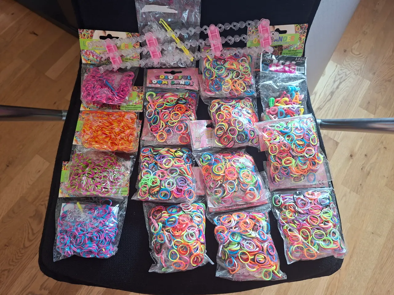 Billede 3 - Craze Loops elastikker med holder  