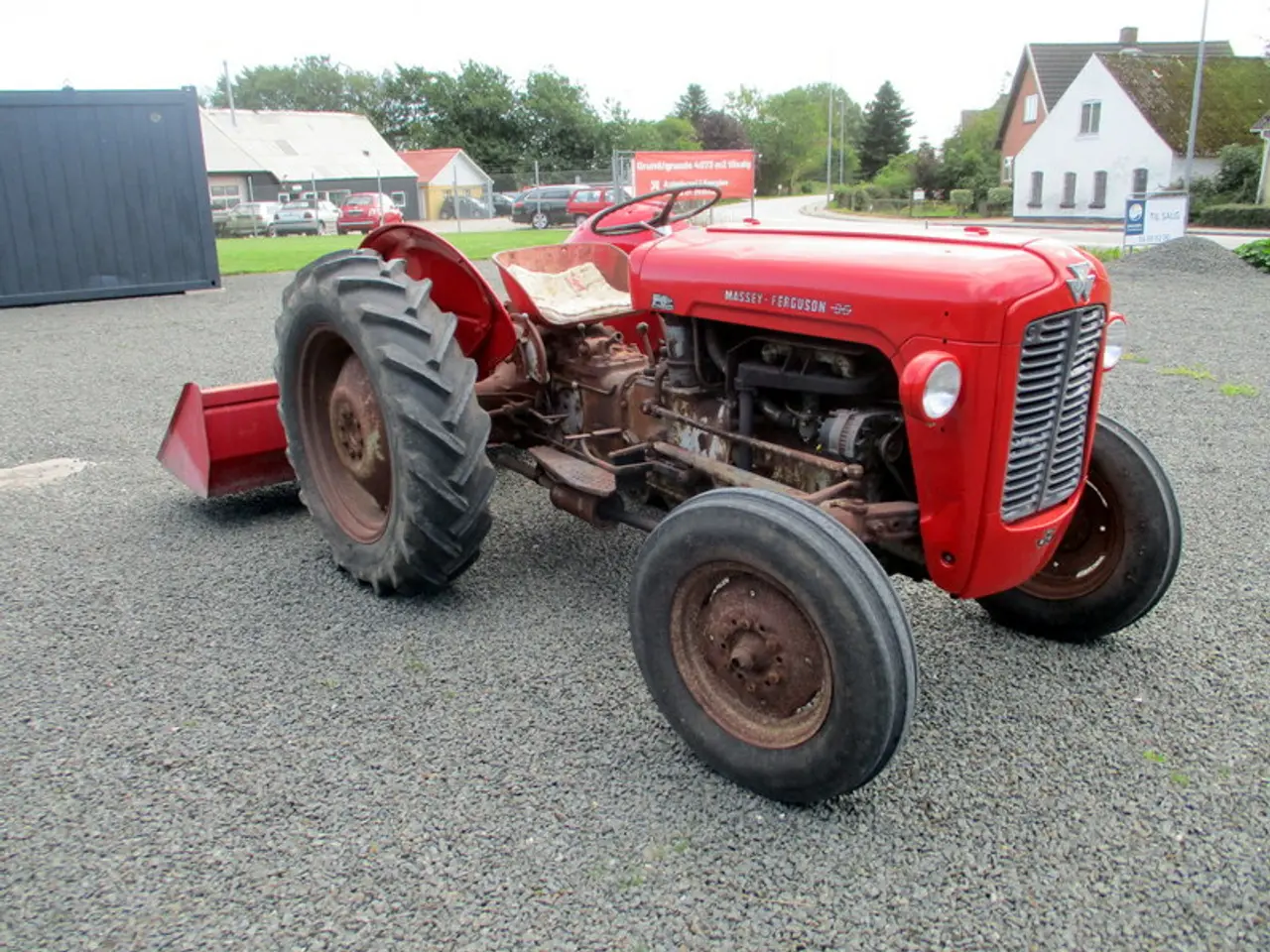 Billede 8 - Gaffeltruck 1.5T. gas og Ferguson 35 m. sluf