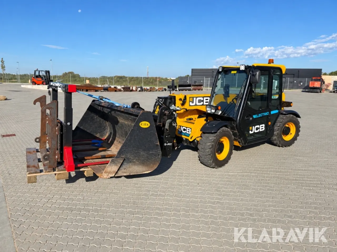 Billede 1 - Teleskoplæsser JCB 525-60E med tilbehør