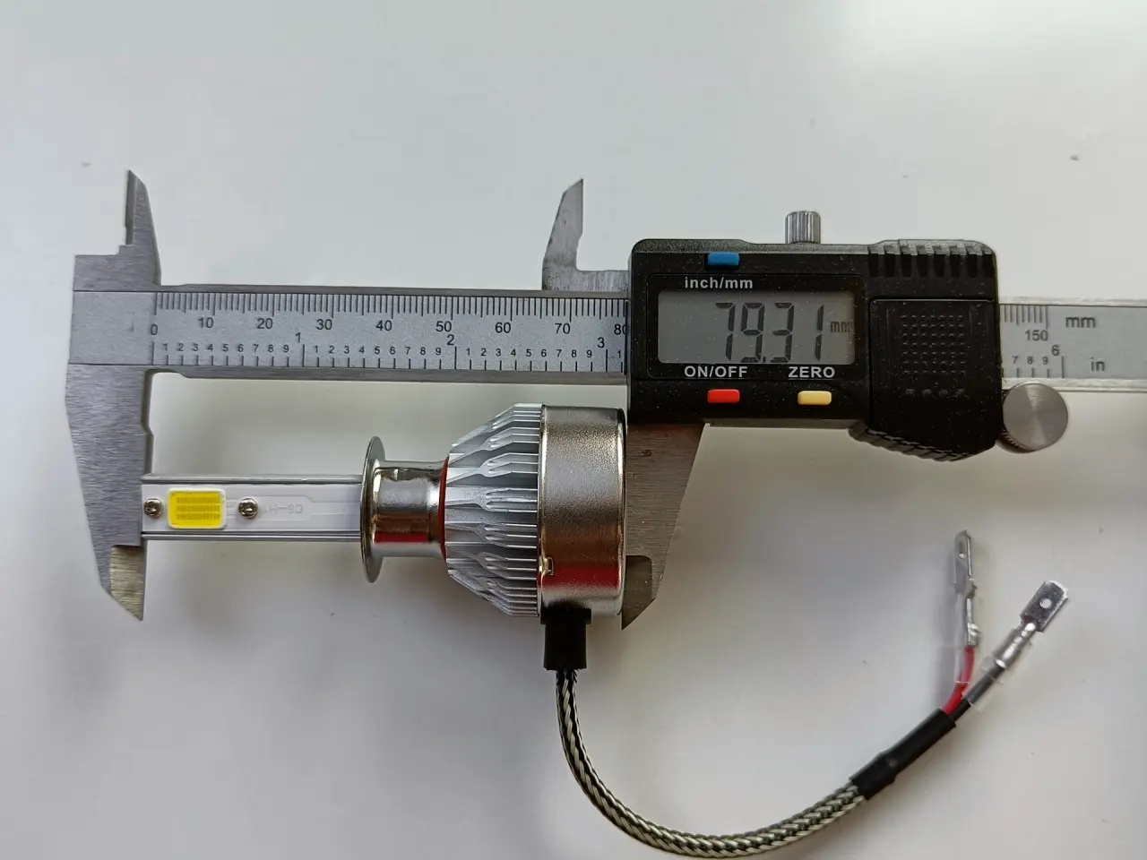 Billede 9 - NY! H1 LED Pærer 7600LM 6000K 72W