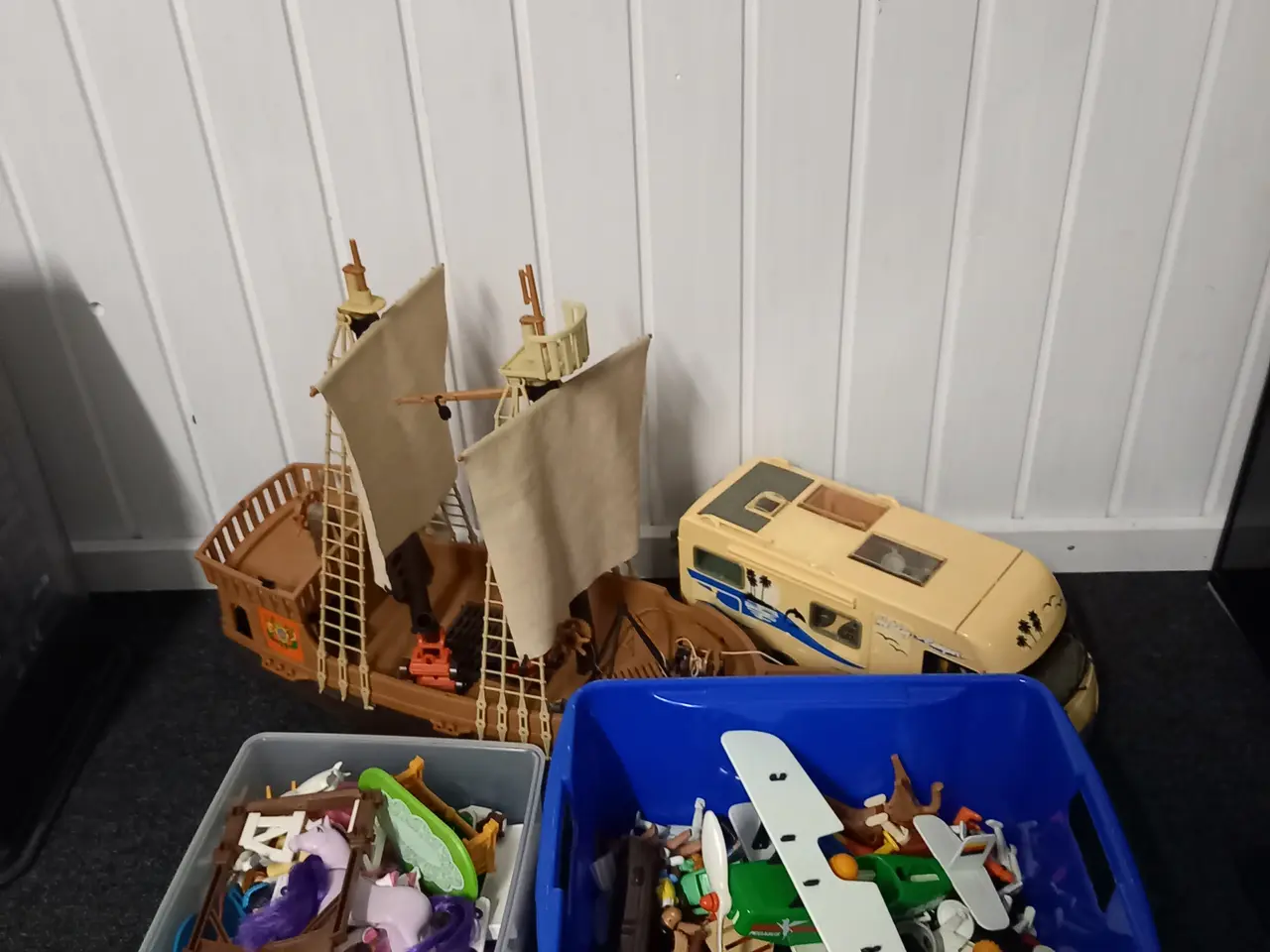 Billede 1 - Playmobil, skib, bil, rideskole mm