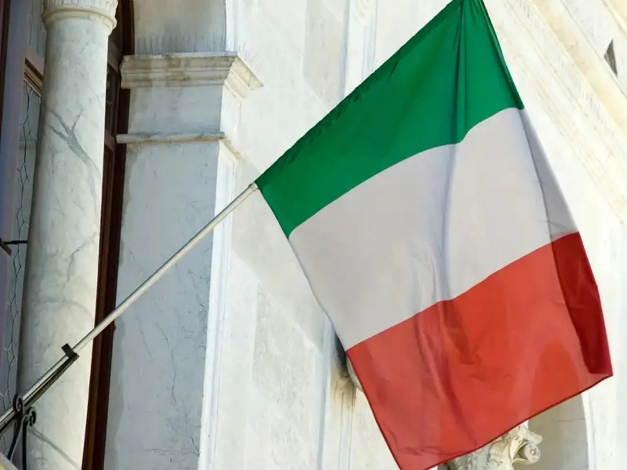 Billede 1 - Flag, italiensk flag 90x150cm