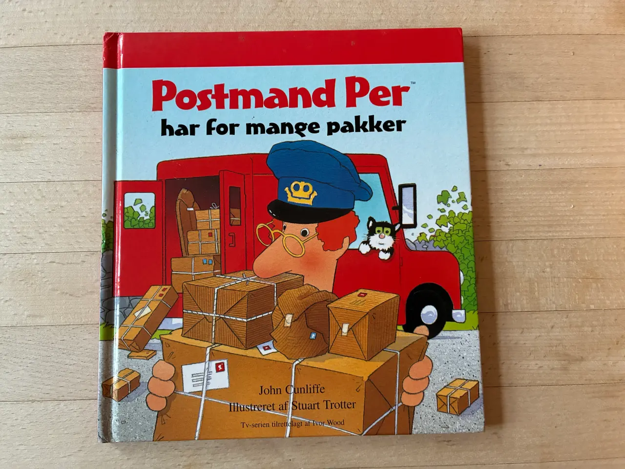 Billede 1 - Postmand Per har for mange pakker, John A. Cunliff