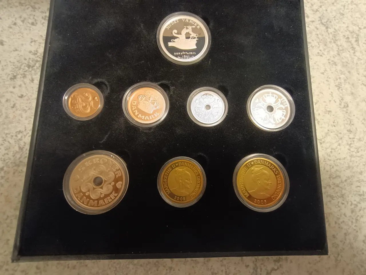 Billede 3 - Møntsæt 2005 Proof