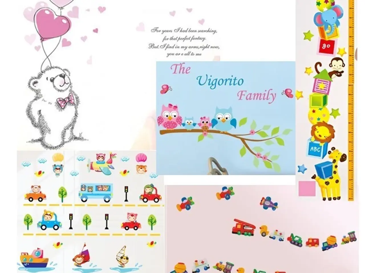 Billede 4 - Parti med 740 wallstickers