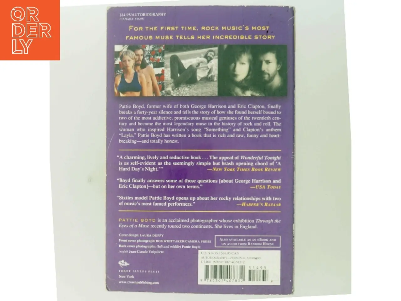 Billede 3 - Wonderful tonight : George Harrison, Eric Clapton, and me (Bog)