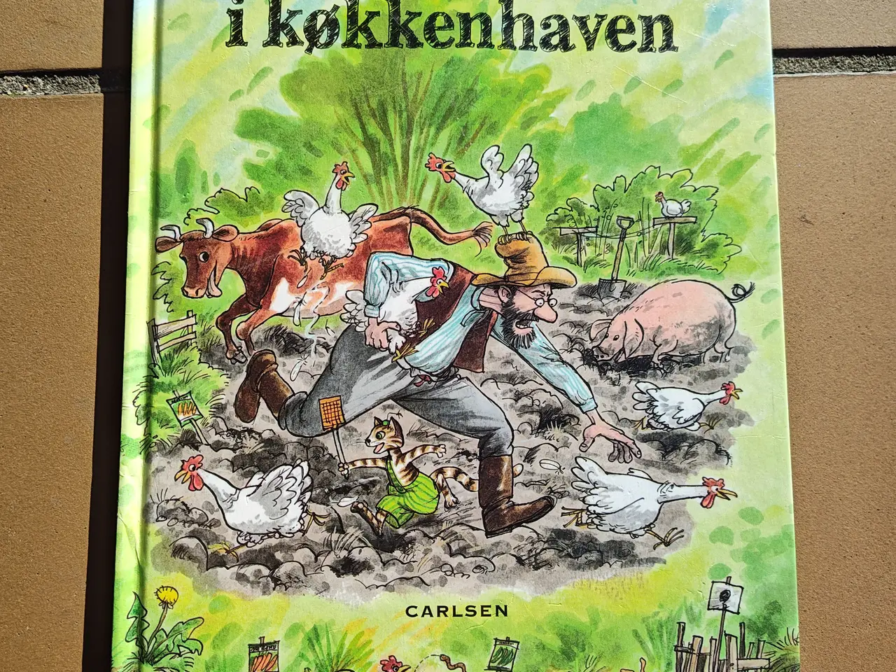 Billede 1 - Peddersen og Findus - Gok Gok i køkkenhaven BOG