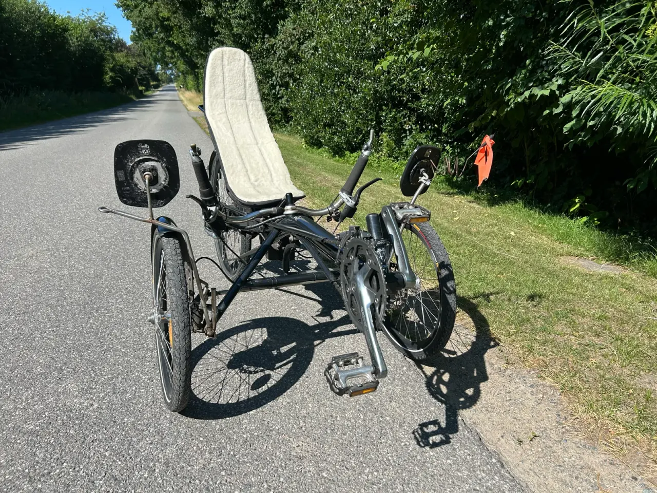 Billede 1 - Liggecykel på tre hjul