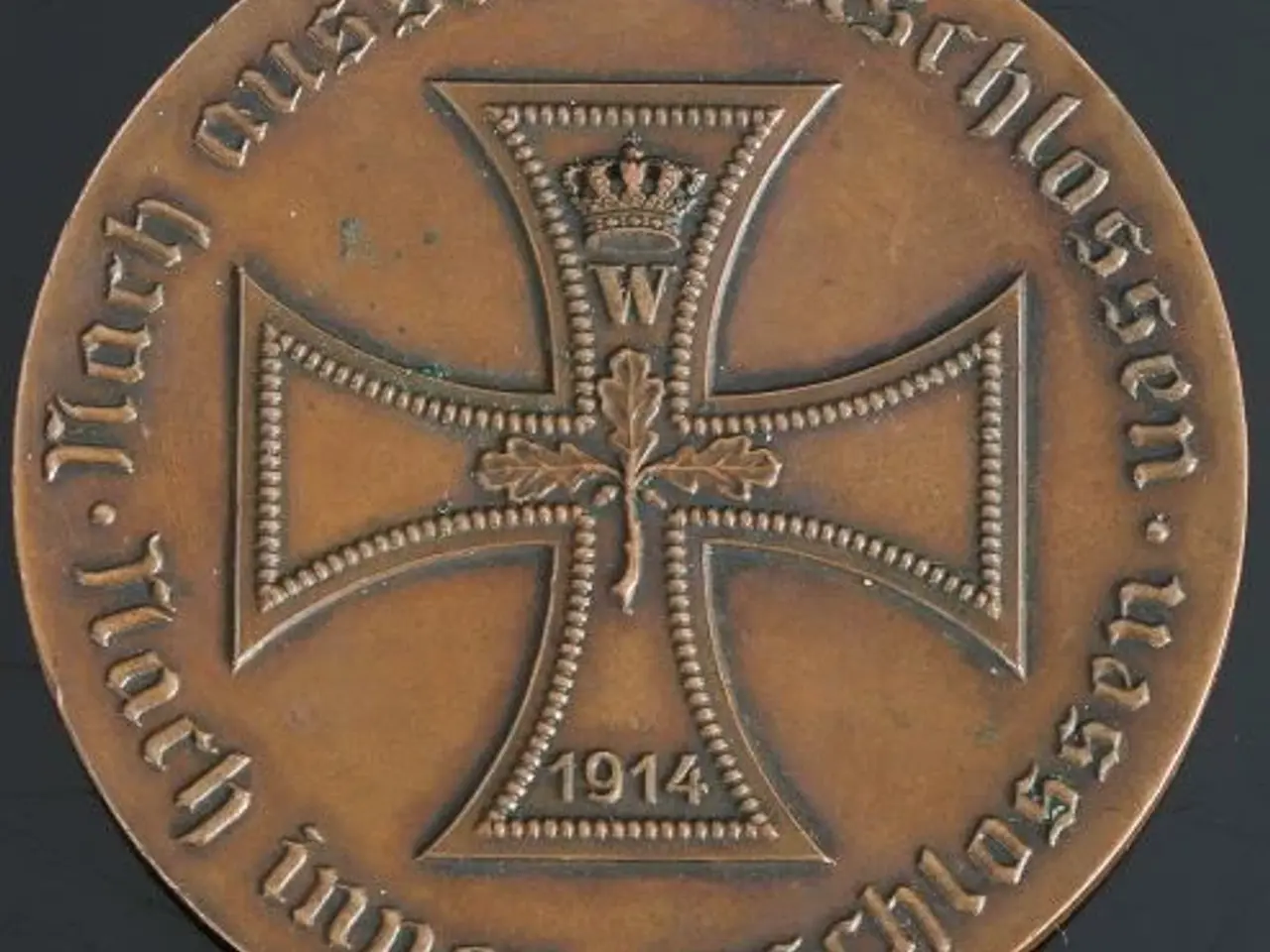 Billede 1 - Medallion fra 1. verdenskrig