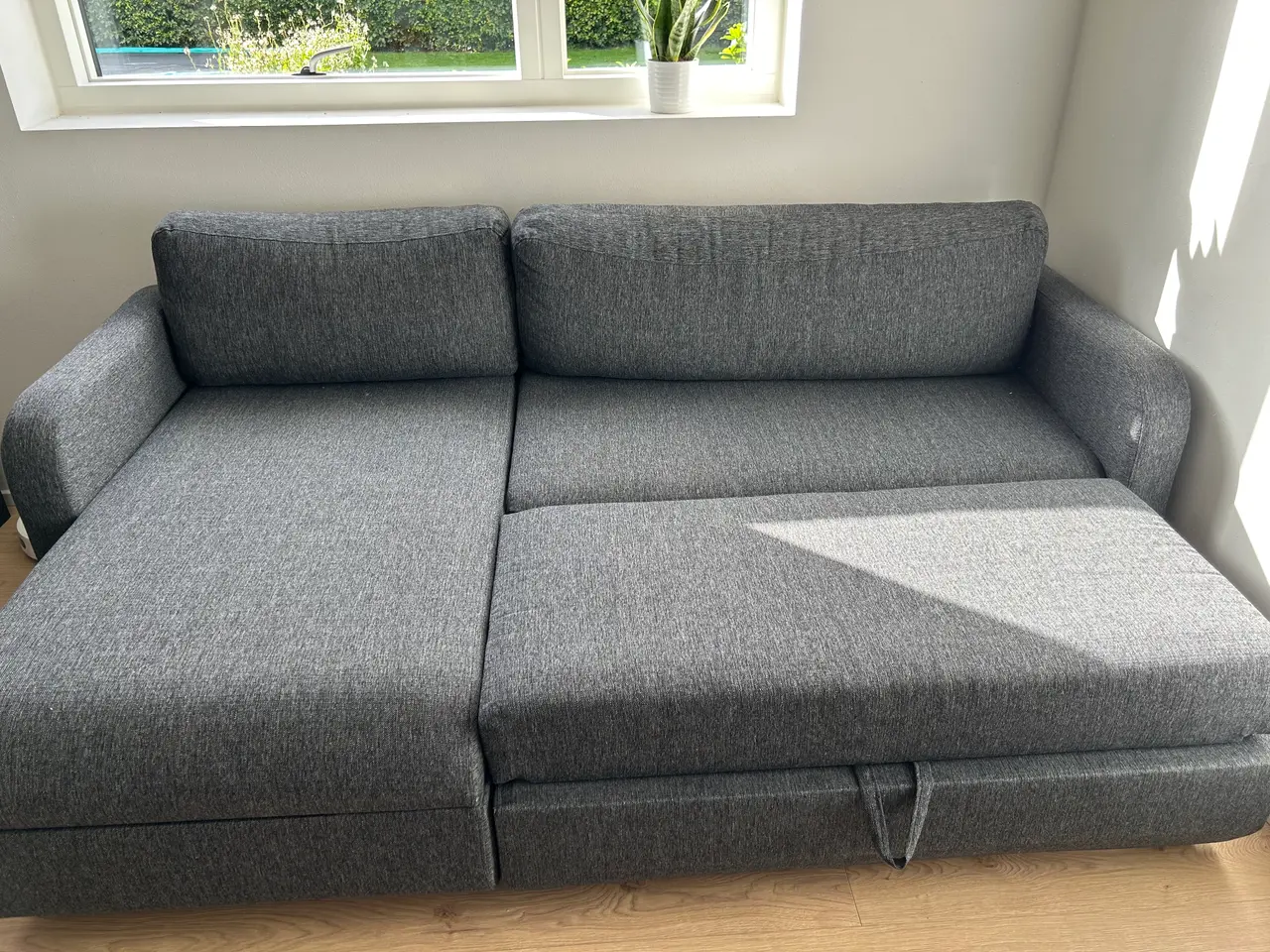 Billede 4 - Sovesofa med chaiselong (fra JYSK)