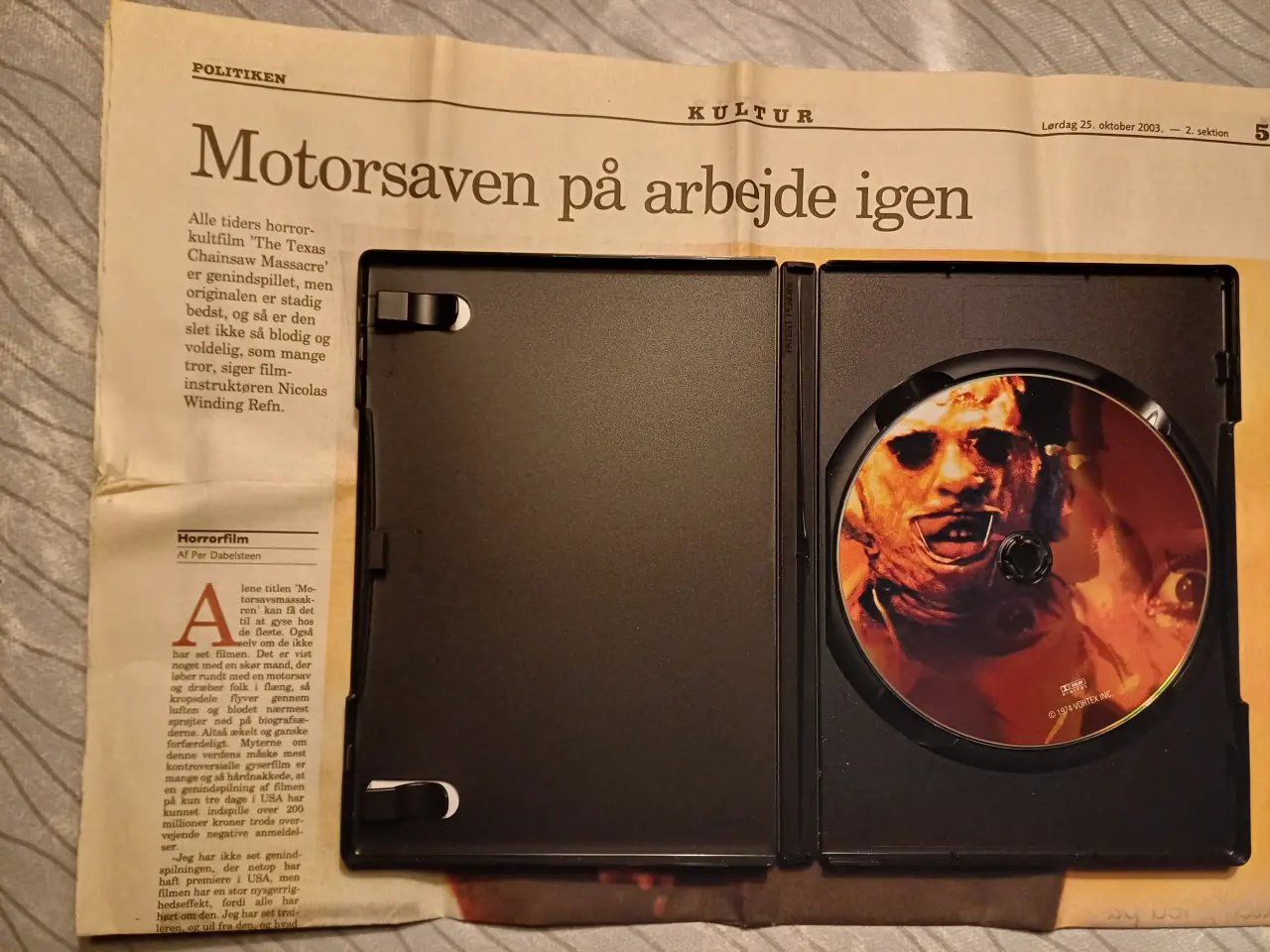 Billede 2 - Texas Chainsaw Massacre /Motorsavs - Massakren DVD