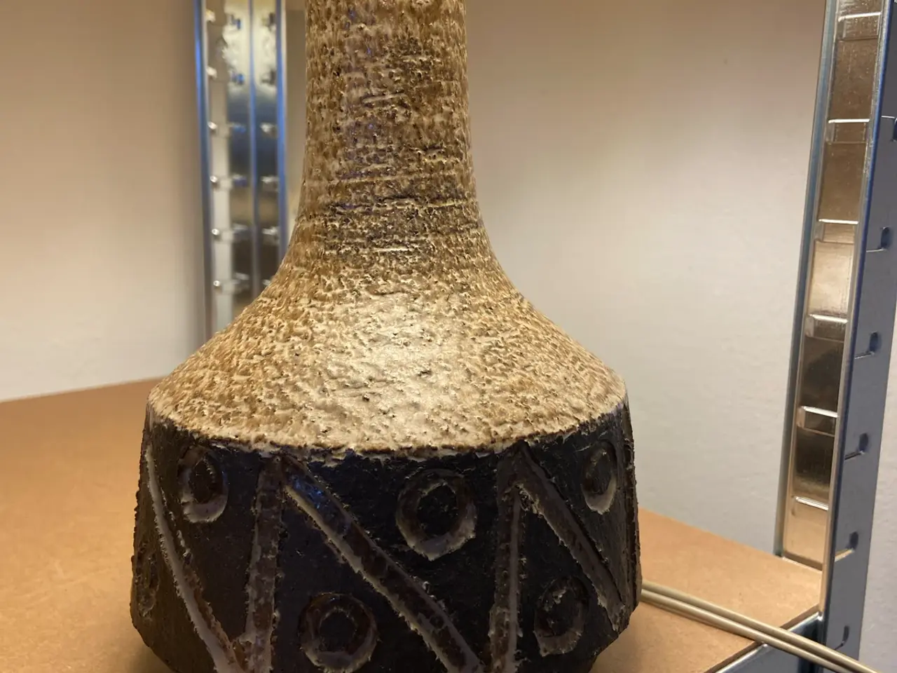 Billede 5 - Vintage Løvemose keramik bordlampe