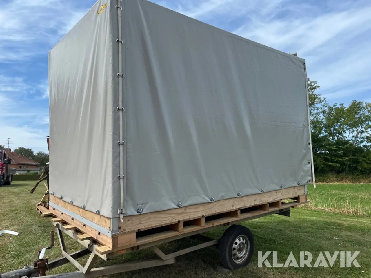 Billede 6 - Trailerkasse Humbaur inkl. trailer