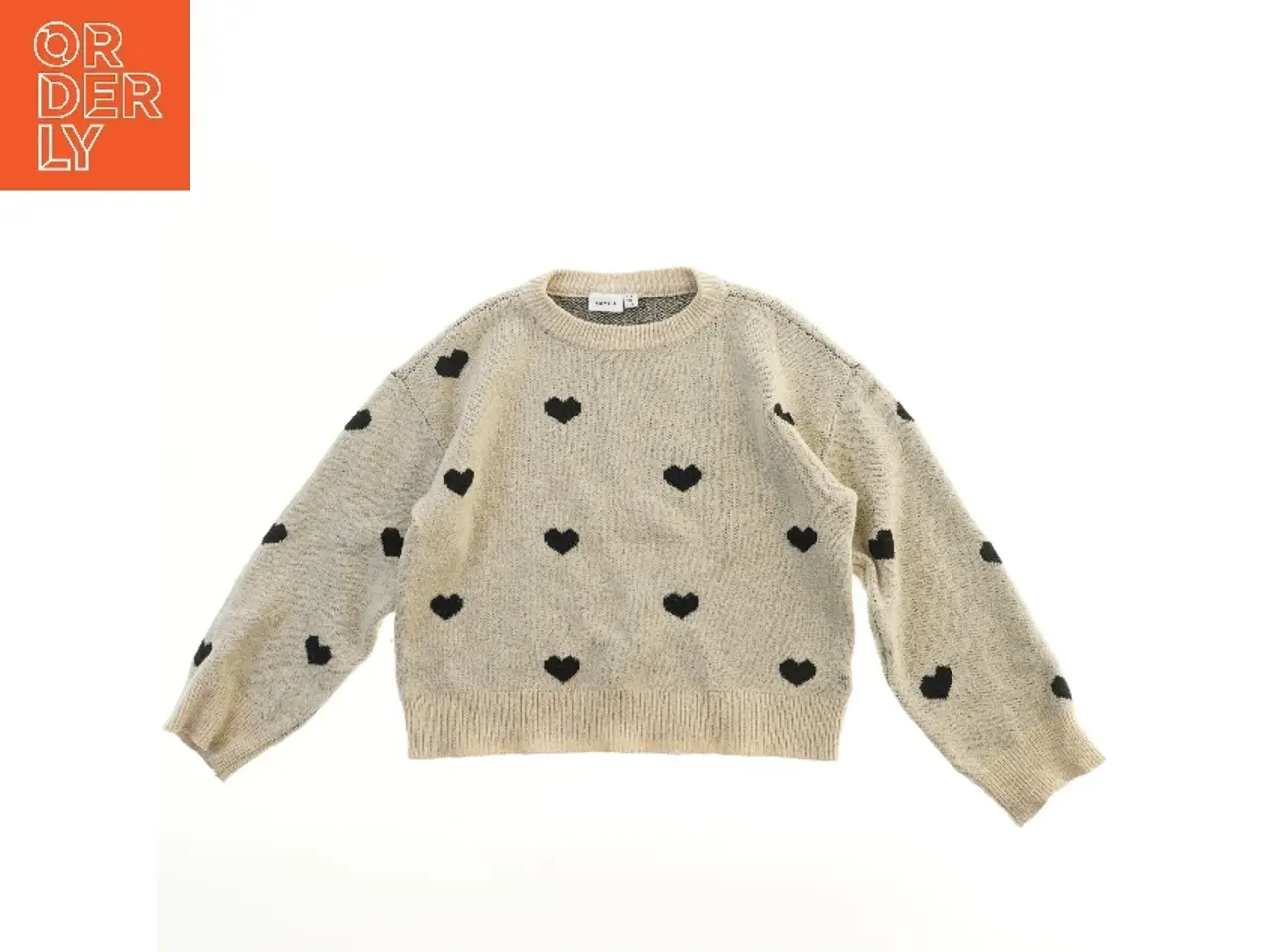 Billede 1 - Sweatshirt med hjerter fra Name It (str. 122)