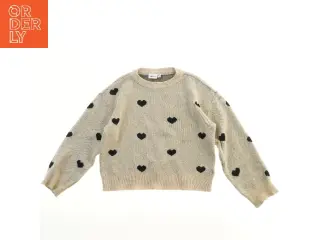 Sweatshirt med hjerter fra Name It (str. 122)